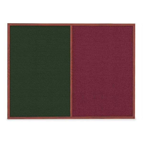 Sliding Door Indoor Enclosed Corkboard, 3
